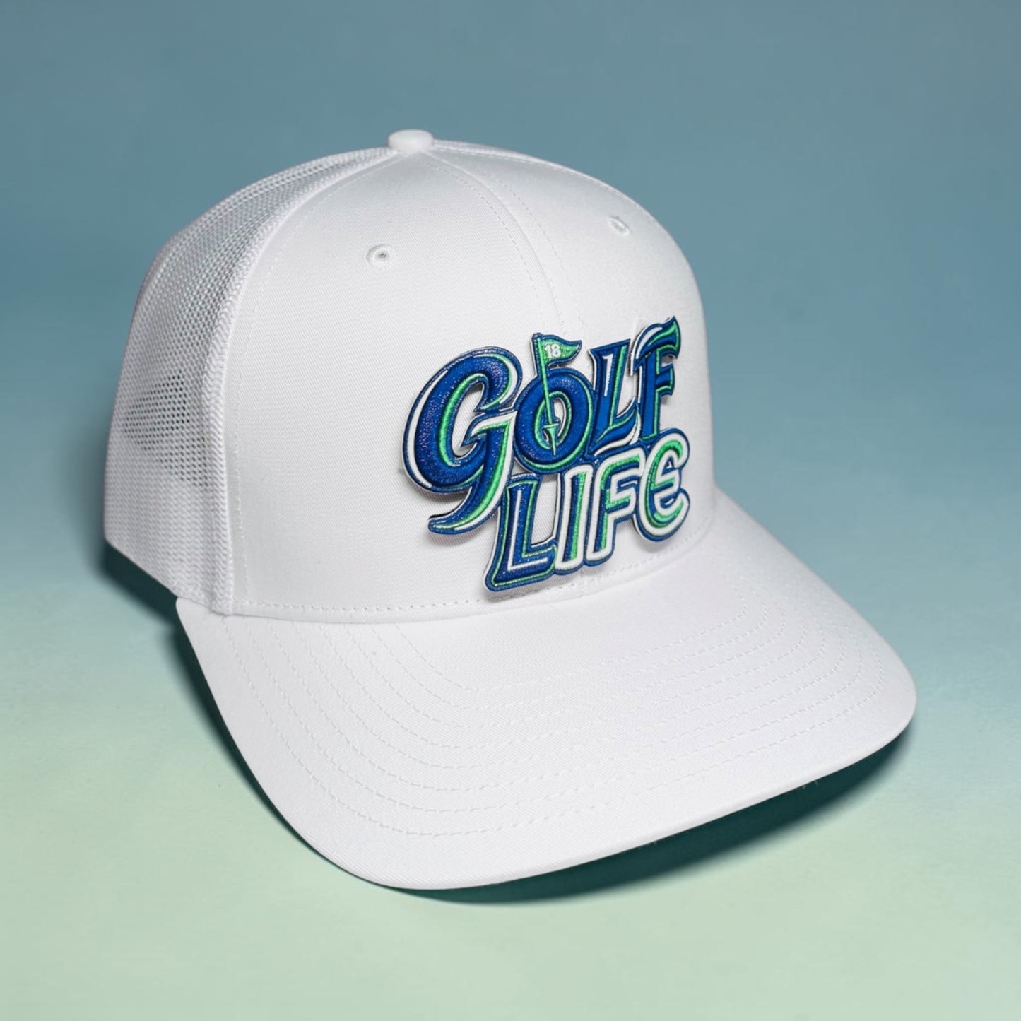 Custom UV Printed Golf Hat Patches