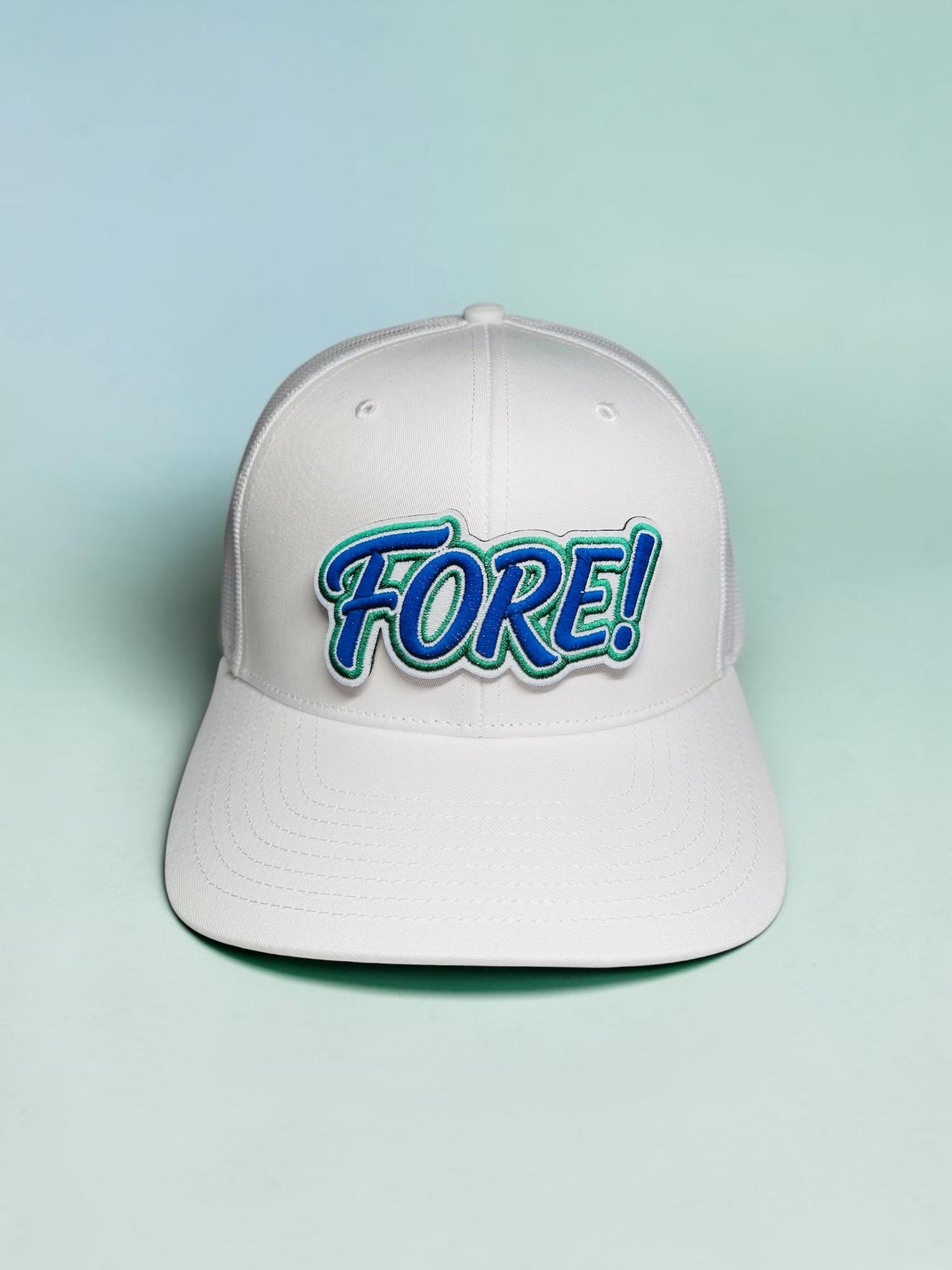 Custom UV Printed Golf Hat Patches