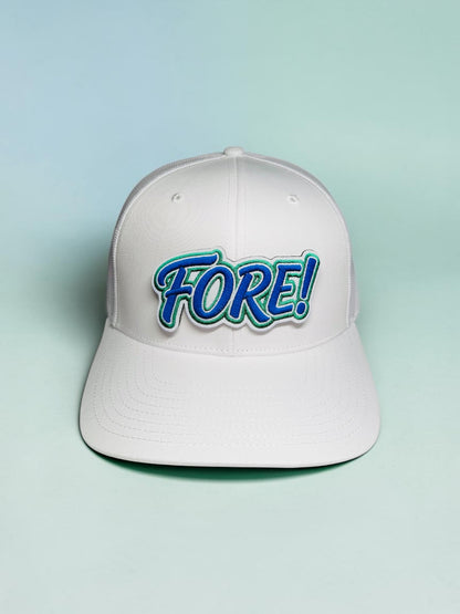 Custom UV Printed Golf Hat Patches